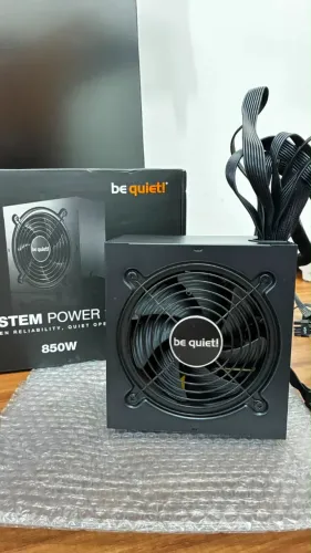 Fonte Be Quiet System Power 10 U, 850W, 80 Plus Gold, PFC Ativo, Black, BN690