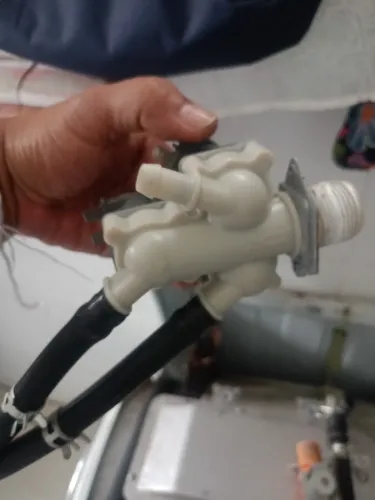 Valvula Entrada Água Lava/Seca Electrolux LSE09 agua quente/TRIPLA AG fria!LEIA ANTES!!!!!