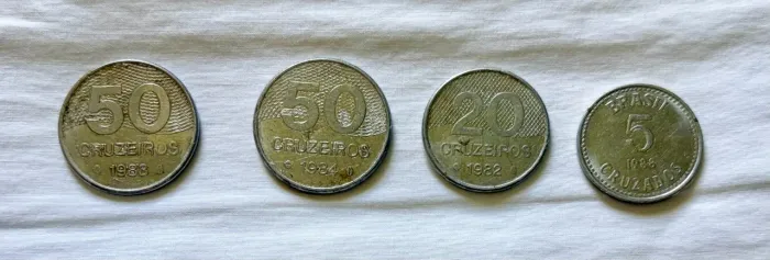 4 Moedas Antigas