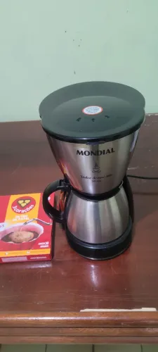 Cafeteira Elétrica Mondial Dolce Arome Inox (30 Xícaras) - 220V + Brinde Especial!