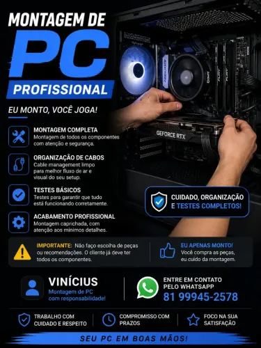 Montagem de PC Gamer/Básico