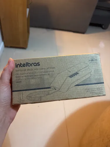 Interfone branco intelbras