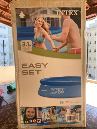 Piscina Inflavél Intex 3853 Litros Cor Azul