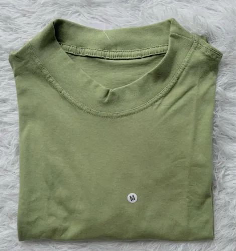 Camisa Oversized M Básica Verde