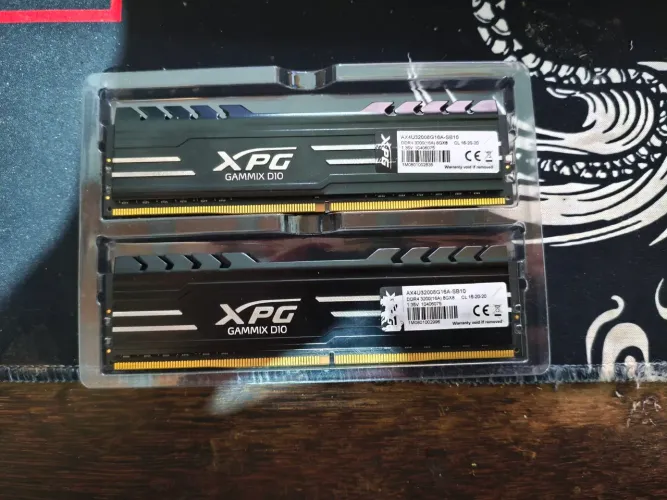 Memórias RAM xpg gammix d10 3200 mhz