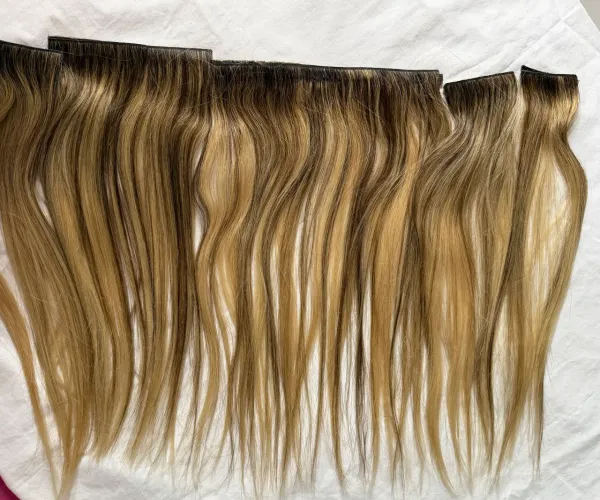 Cabelo Brasileiro Loiro 42 cm