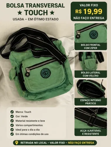 Bolsa transversal TOUCH
