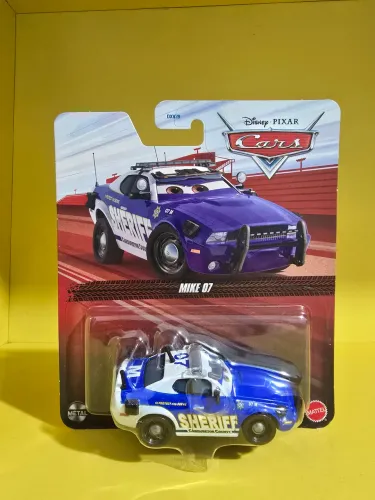 Carrinho Mattel Disney Pixar Cars Mike 07 Die-Cast 1:55 - Raro