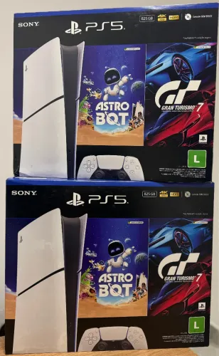 Playstation 5 mídia digital 825GB com dois jogos Nacional
