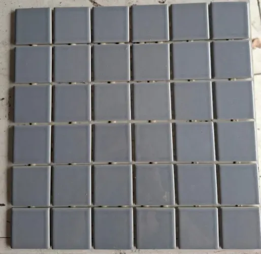 Pastilha Esmaltada 5x5 Cor Chumbo Marca Atlas R$45,00 ao m²