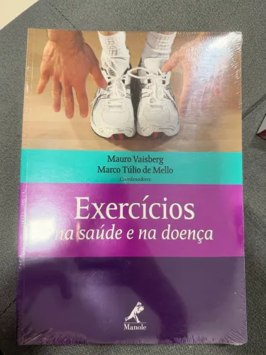 Livro Exercícios na saúde e na doença lacrado
