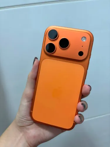 iPhone 17 pro, laranja, 256gb
