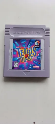 Game Boy jogo Tetris Blast original