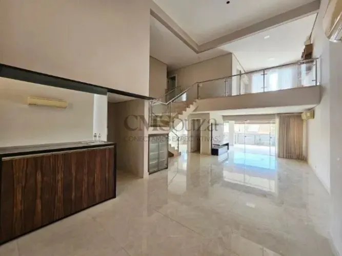 Casa em condomínio para locação no Royal Park, 4 suítes, piscina, espaço gourmet, 300m² - 