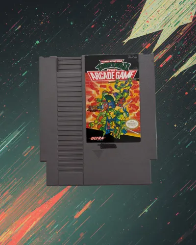 Teenage Mutant Ninja Turtles II Arcade Game NES Original