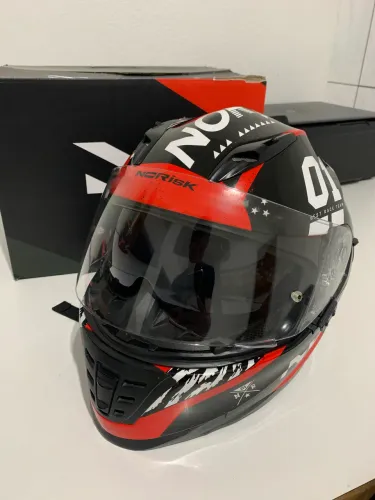Capacete Norisk Soul Tokyo Vemelho 60