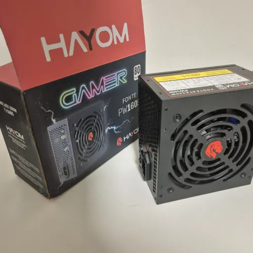 Fonte Gamer 500w 80 plus