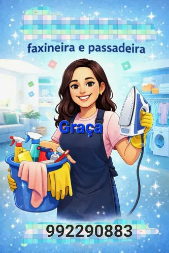 Sou diarista faxineira e passo roupas