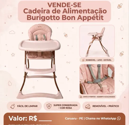 Cadeira de alimentação 