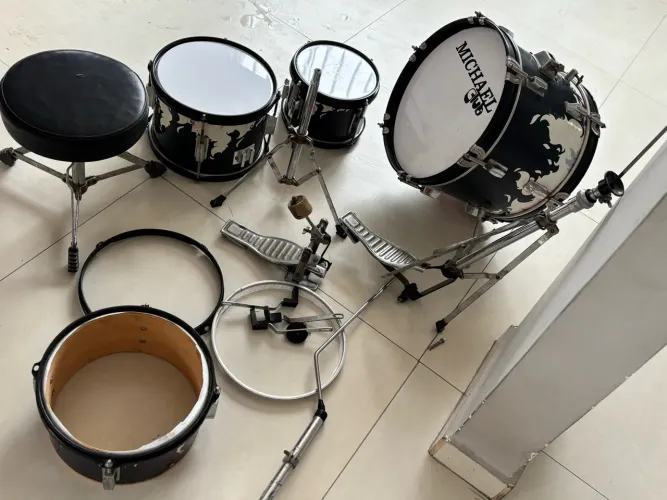 Peças de bateria acústica infanto/juvenil