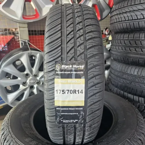 Oferta! Pneu 175/70R14 Remold Vipal + Instalação gratis