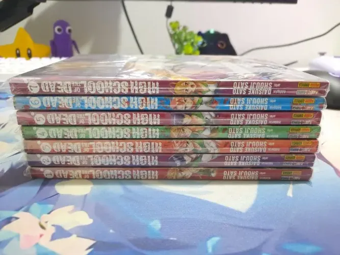 Highschool Of The Dead Vol. 01 ao 07 Completo | Mangá Panini Usado