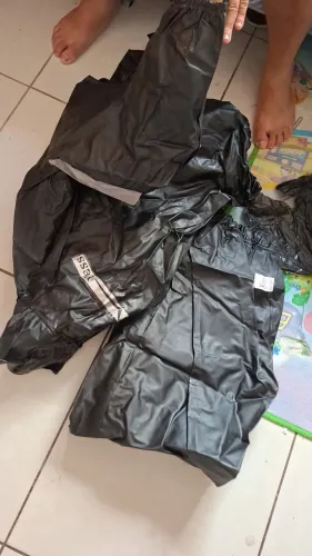 Capa de chuva impermeável plus size 