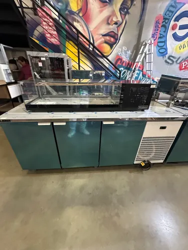 Balcão de serviço 2M inox - refrimate 