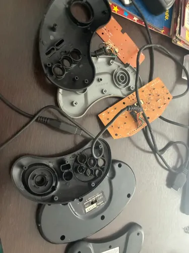 Lote controles antigos anos 80