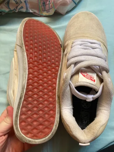 Tênis Vans Original Off-White - Tamanho 42 - Solado Waffle Conservado