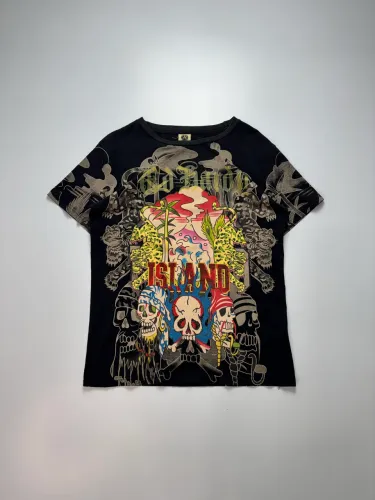 ED HARDY VINTAGE SHIRT - ISLAND