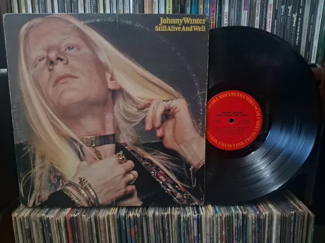 Lp Johnny Winter - Still Alive & Well / Imp USA