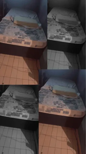 Cama solteiro box couro puro original