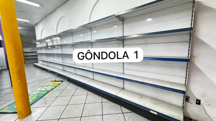 Móveis para loja / Prateleira de loja / Gondôlas para comércio
