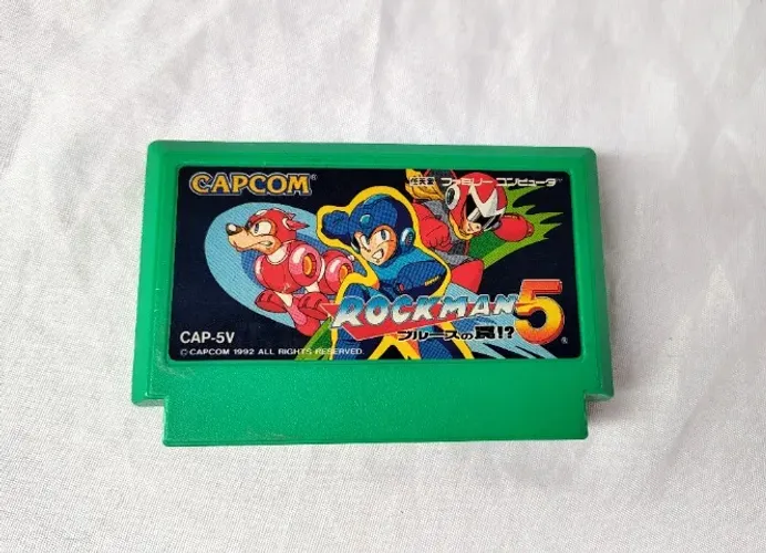 Rockman 5 - Cartucho Original Japonês Nes Famicom