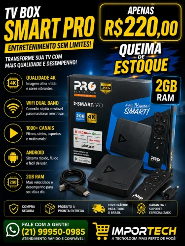 Transforme sua tv em uma Smart