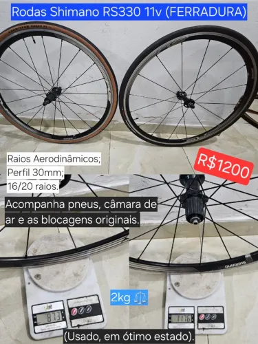 Rodas Shimano RS330 Speed