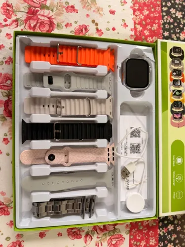 Relógio smart Watch ultra 3 Novo com 7 pulseiras ideal para seu dia a dia