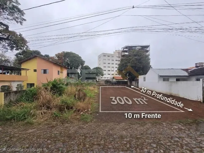 Lote de 300m² no bairro Bom pastor com toda infraestrutura em rua calçada