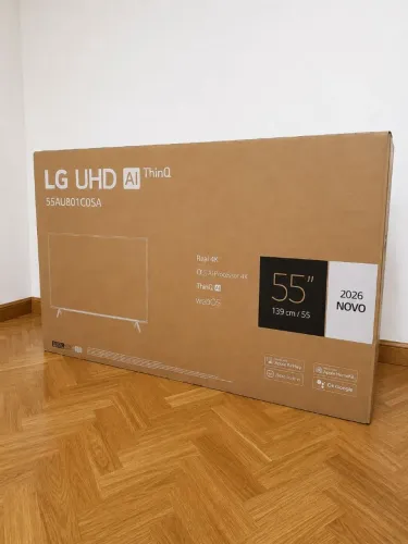 Smart TV 55 Pol 4K LG - Nova LACRADA C/ Garantia 