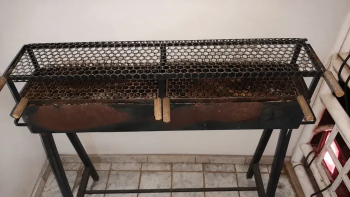 Churrasqueira para espetinho 1,00x0,20