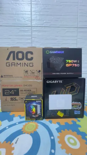 Pc i5 12500 16gb DDR5 + monitor 165hz
