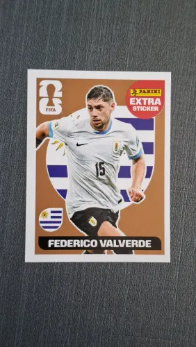 Figurinha Copa 2026 Extra Legend Valverde.