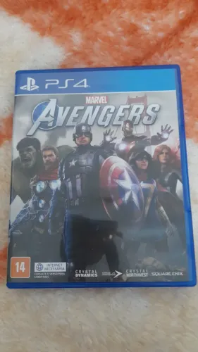 Marvel's Avengers PS4 Mídia Física Game Jogo CHAMAR NO WHATSAPP
