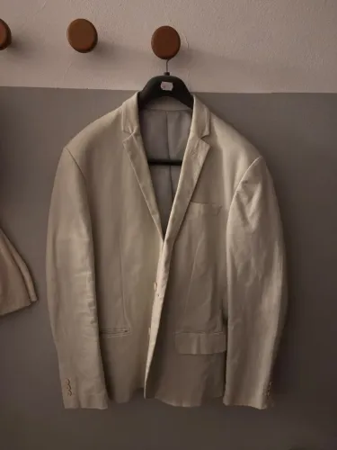 Blazer/paletó Enzo Toscani Branco