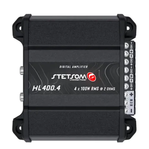 Amplificador Stetsom HL400.4 novo lacrado. 