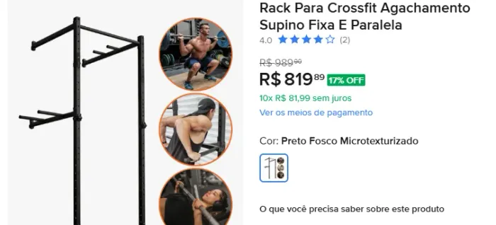 Hack agachamento, barra fixa e paralelas