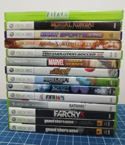 Lote jogos Originais Xbox 360 Usados