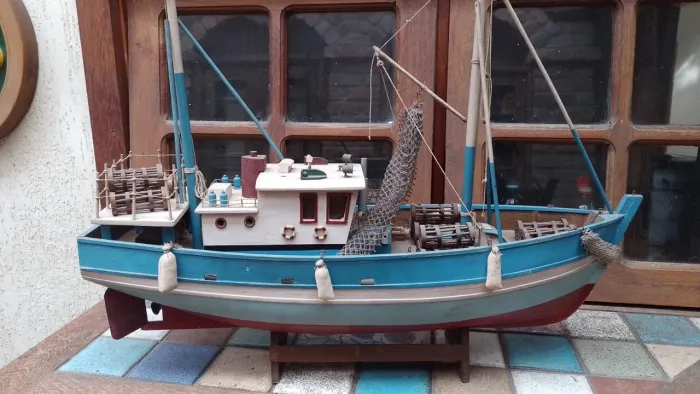 Barco de madeira