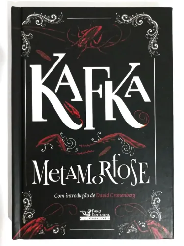 Livro "A Metamorfose" (Franz Kafka, 1915) - usado.